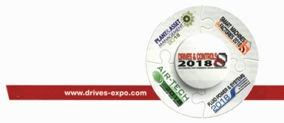 Drives and Controls Expo to take place between 10th and 12th April 2018